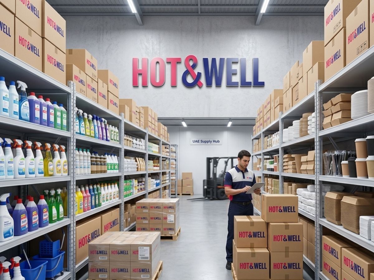 Hot & Well warehouse and packaging operations